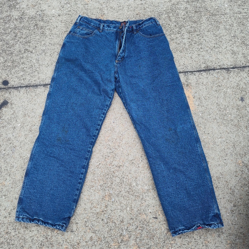 Classic Blue Relaxed Fit Men's Jeans